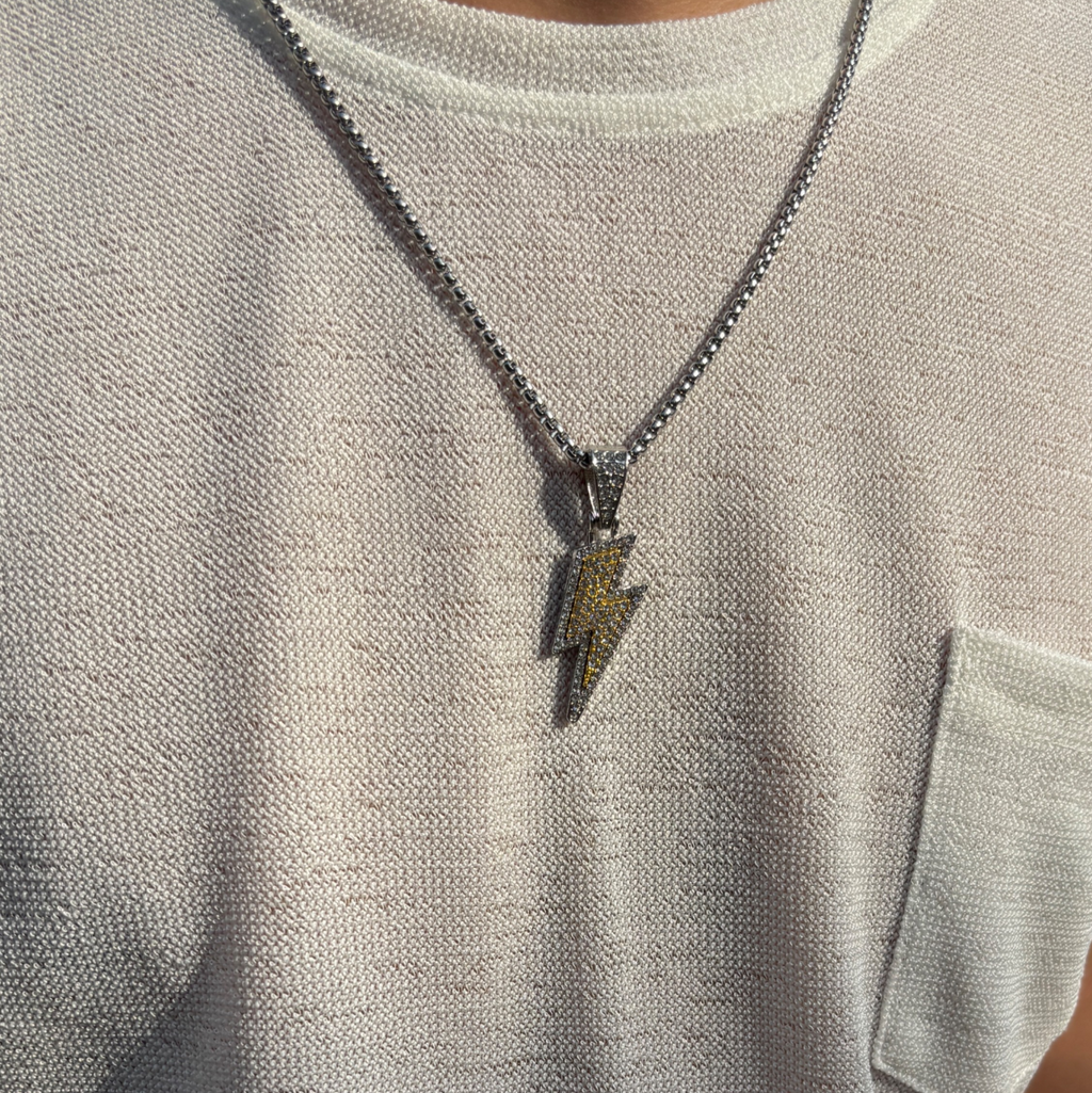 Scalp Thunder Iced Out Pendant
