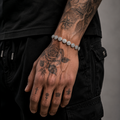 White Gold Sapphire Stone Bracelet