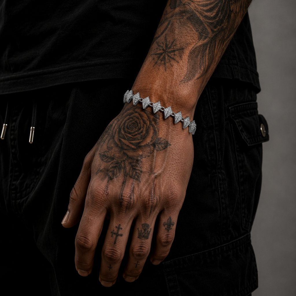 Freezy Iced Out Stone Bracelet