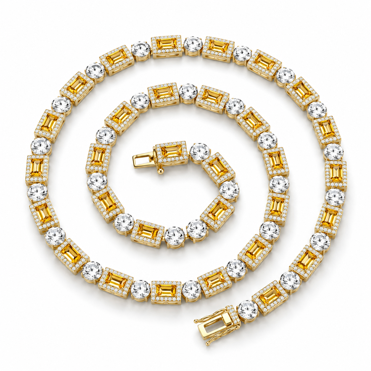 Squats Iced Out Tennis Chain (Preorder)
