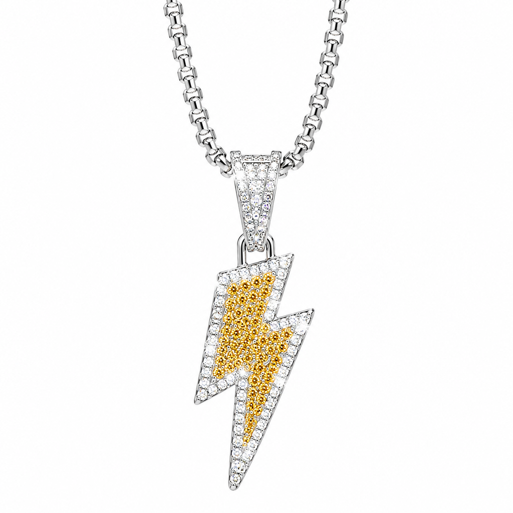 Scalp Thunder Iced Out Pendant