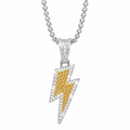 Scalp Thunder Iced Out Pendant