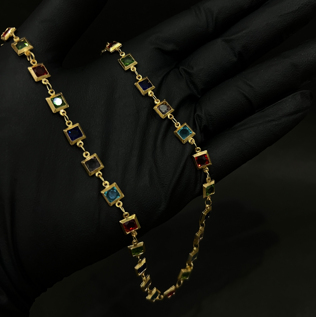 Elegance Craft Stone Chain