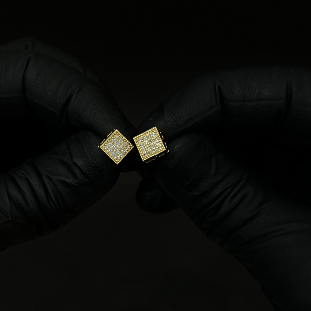 Stealth Iced Out Studs