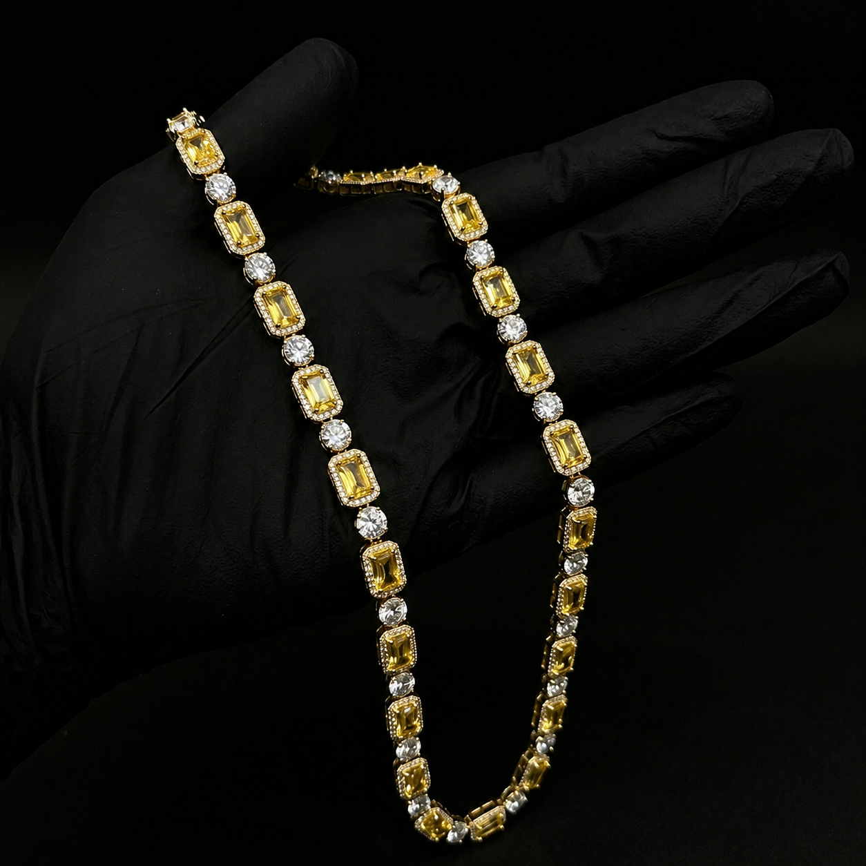 Squats Iced Out Tennis Chain (Preorder)