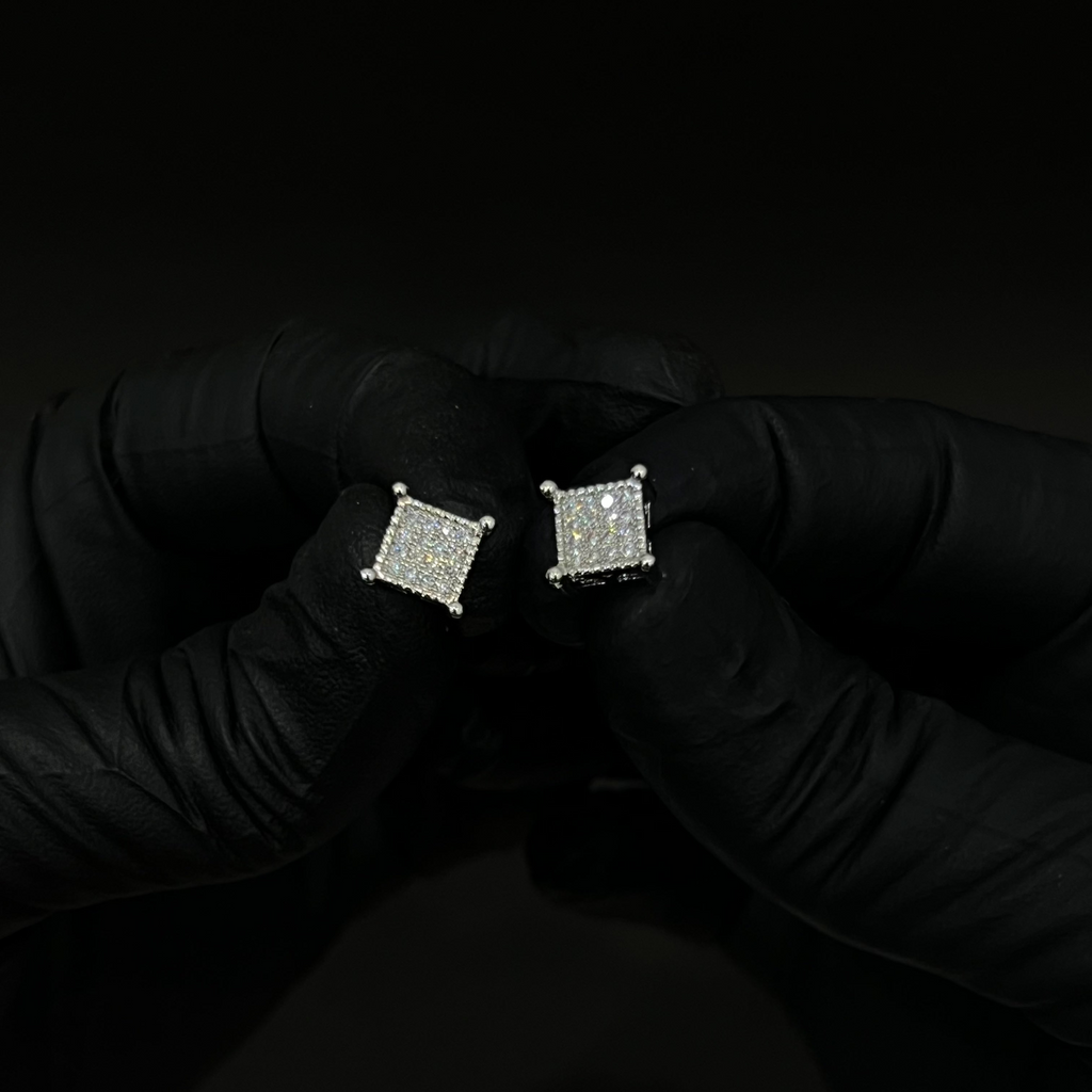 Elegance Craft Iced Out Studs