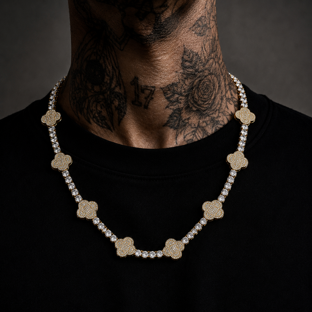 Havard Iced Out Tennis Chain (Preorder)
