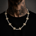 Havard Iced Out Tennis Chain (Preorder)