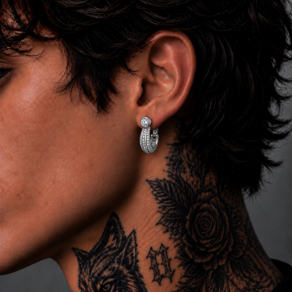 Hexall Iced Out Studs