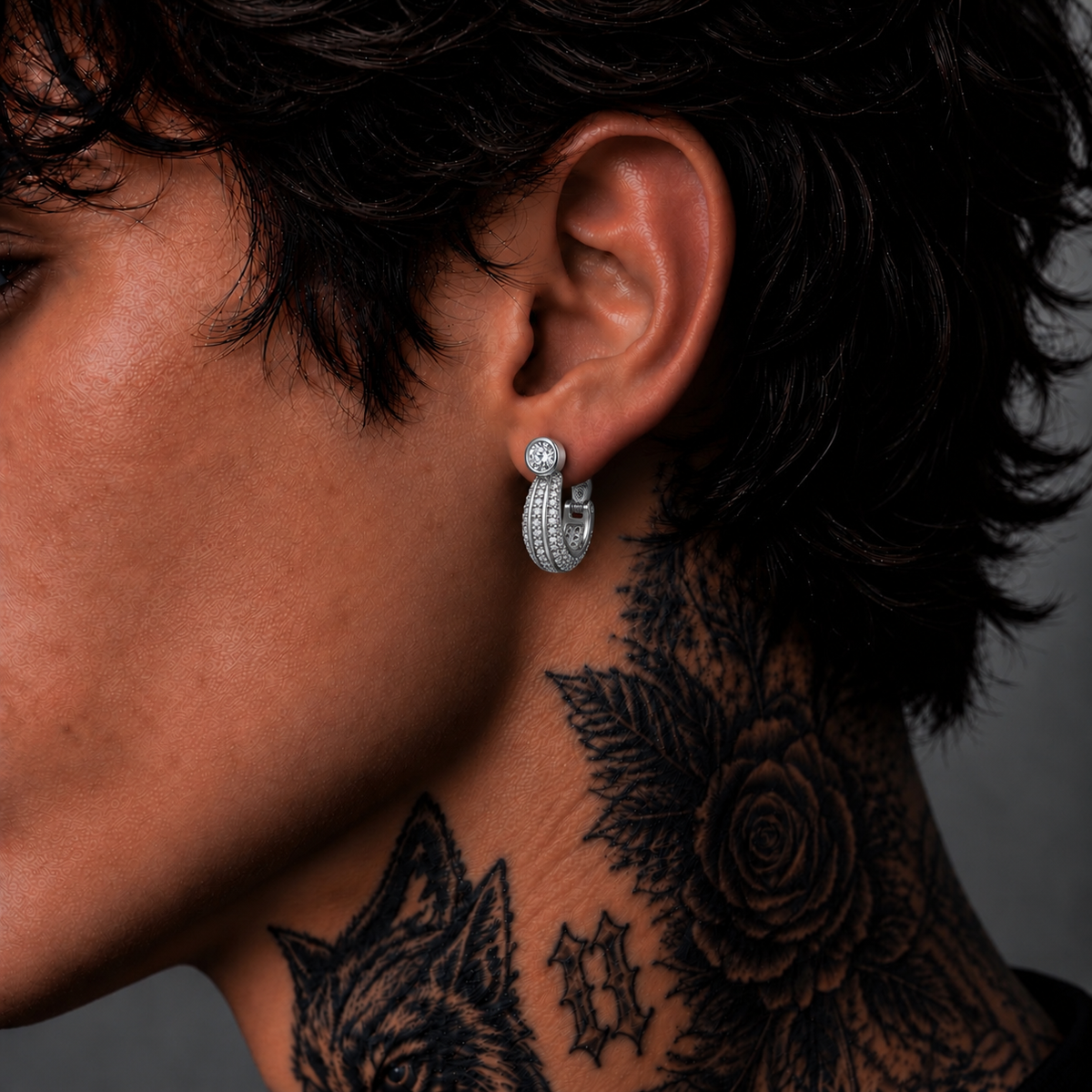 Hexall Iced Out Studs