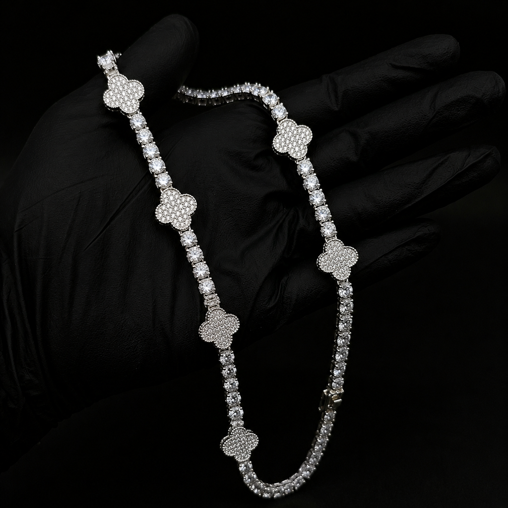 Peper Iced Out Tennis Chain (Preorder)
