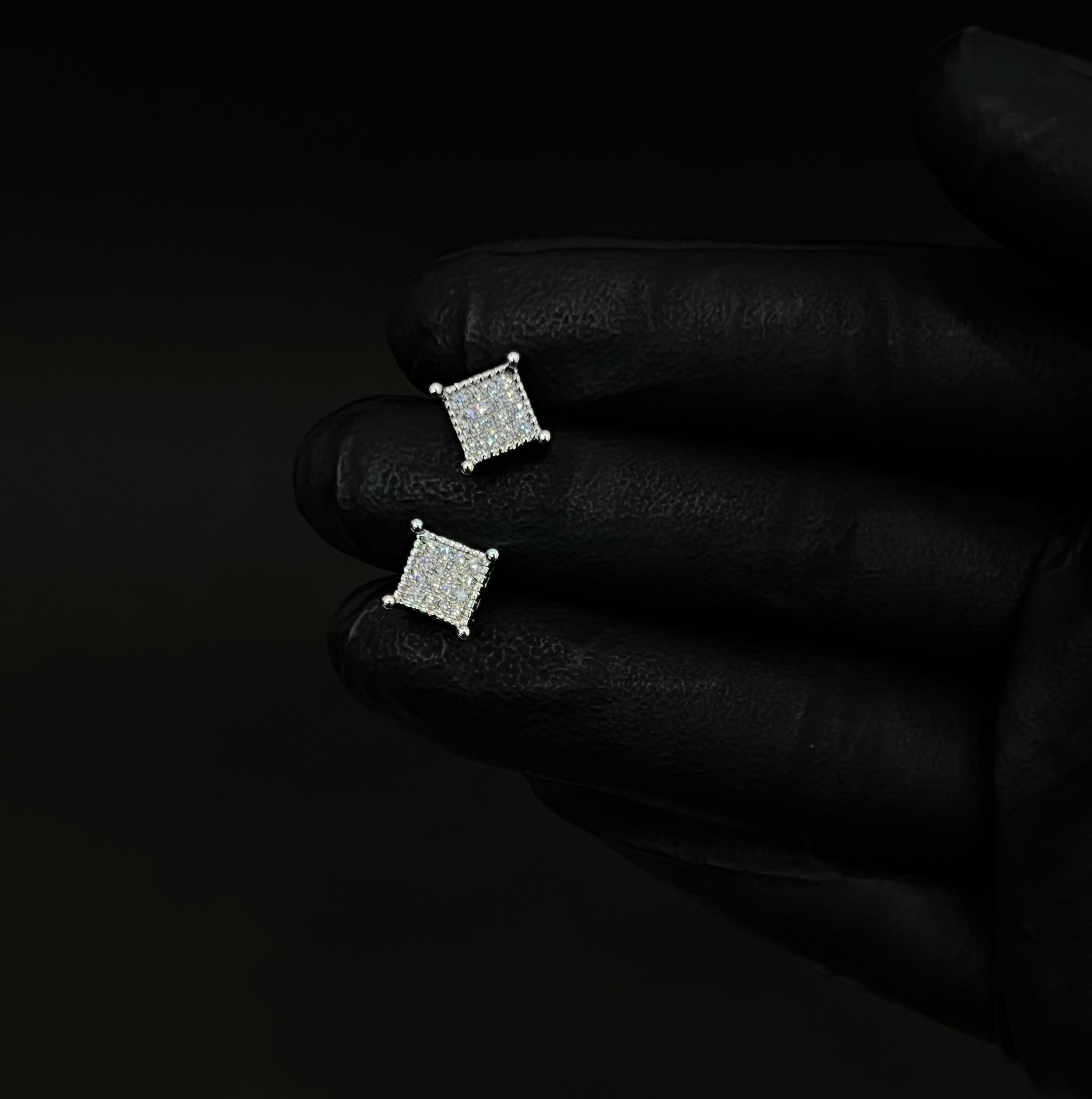Elegance Craft Iced Out Studs