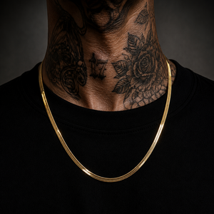Matte flat chain