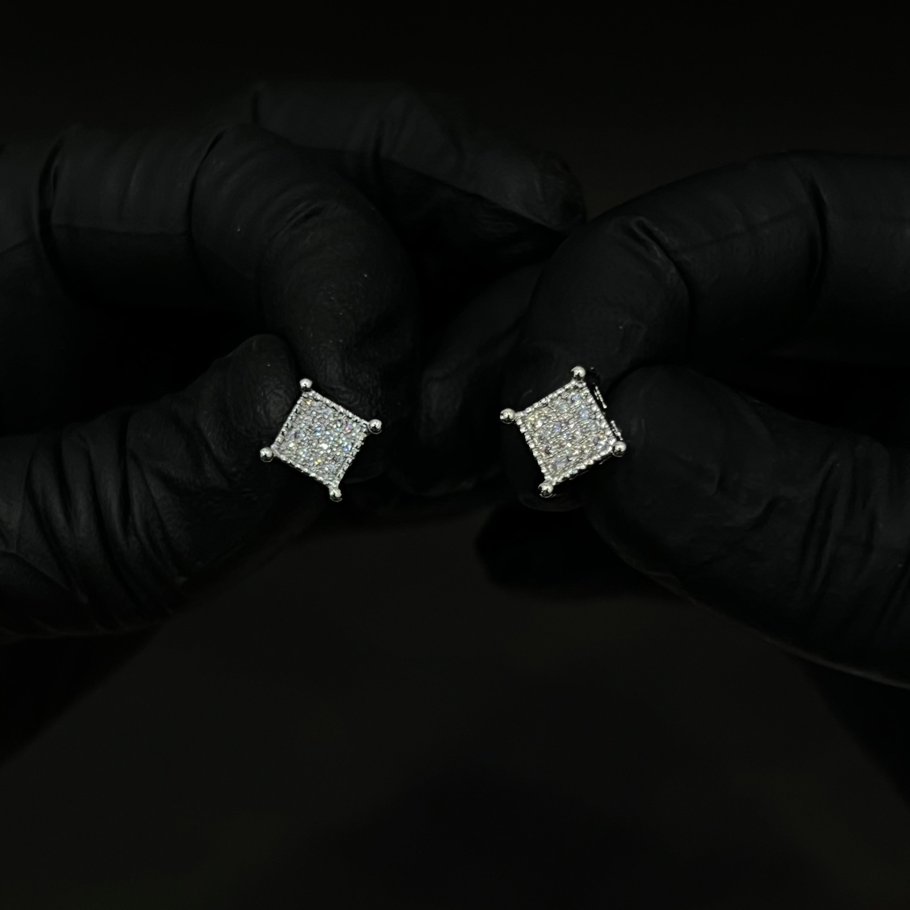 Elegance Craft Iced Out Studs