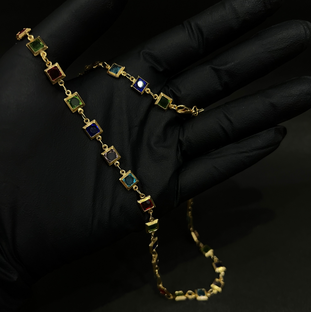 Elegance Craft Stone Chain