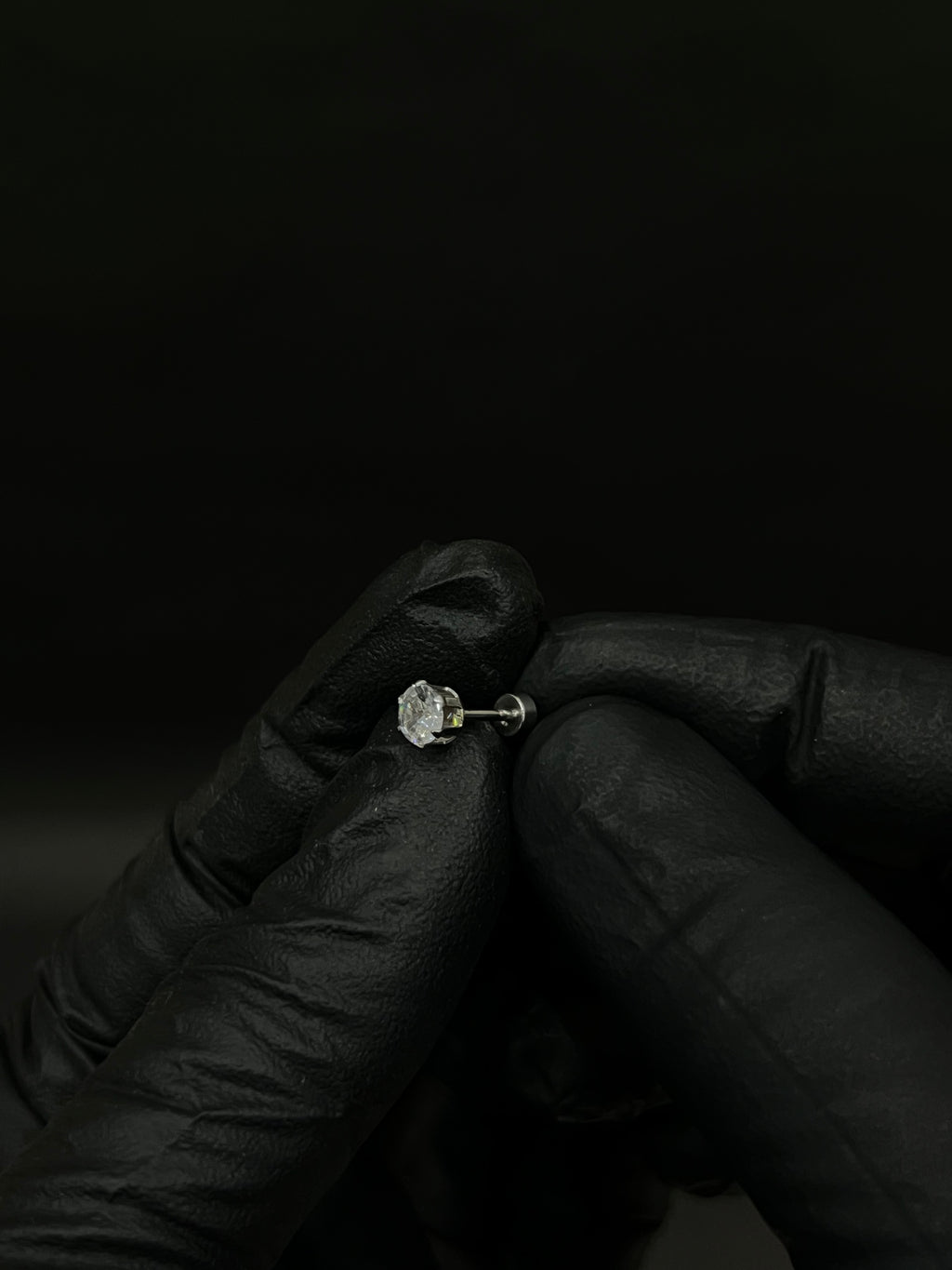 Quantum Iced Out Stud