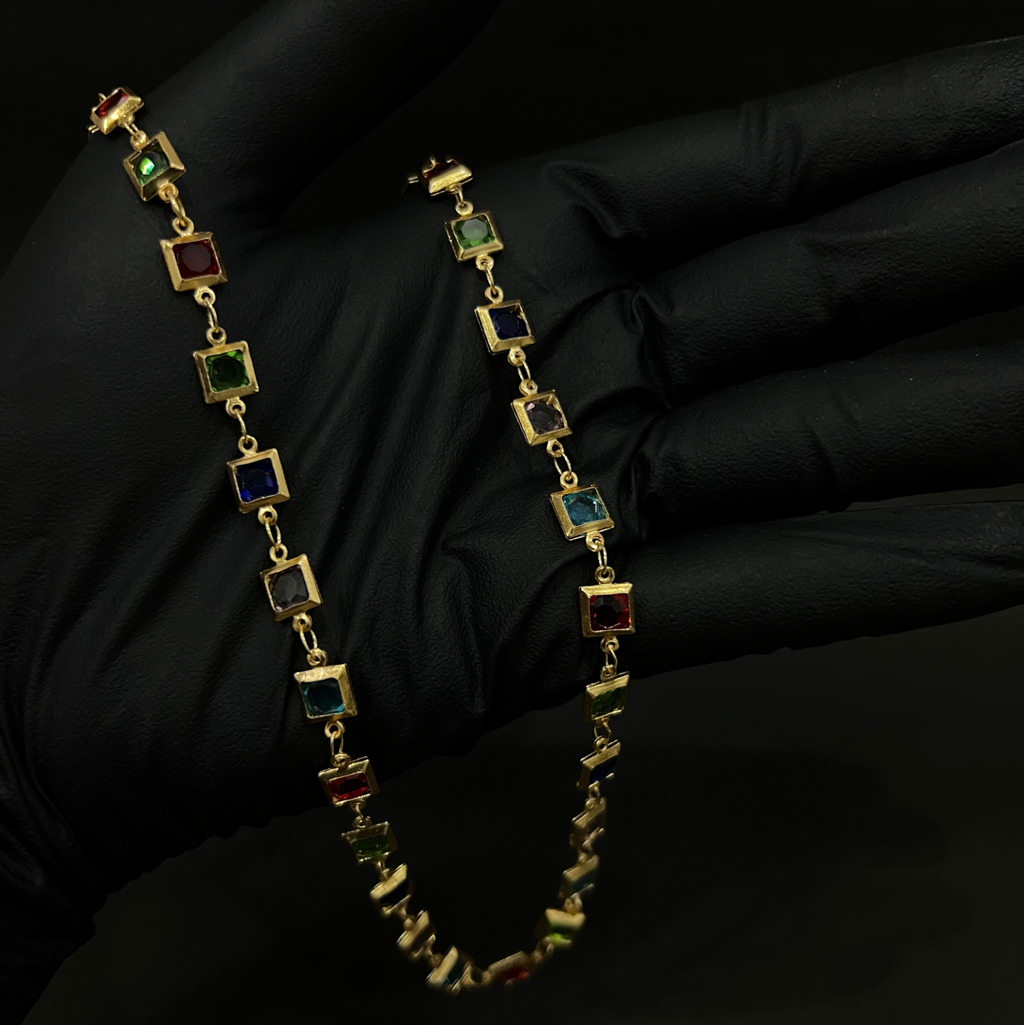 Elegance Craft Stone Chain
