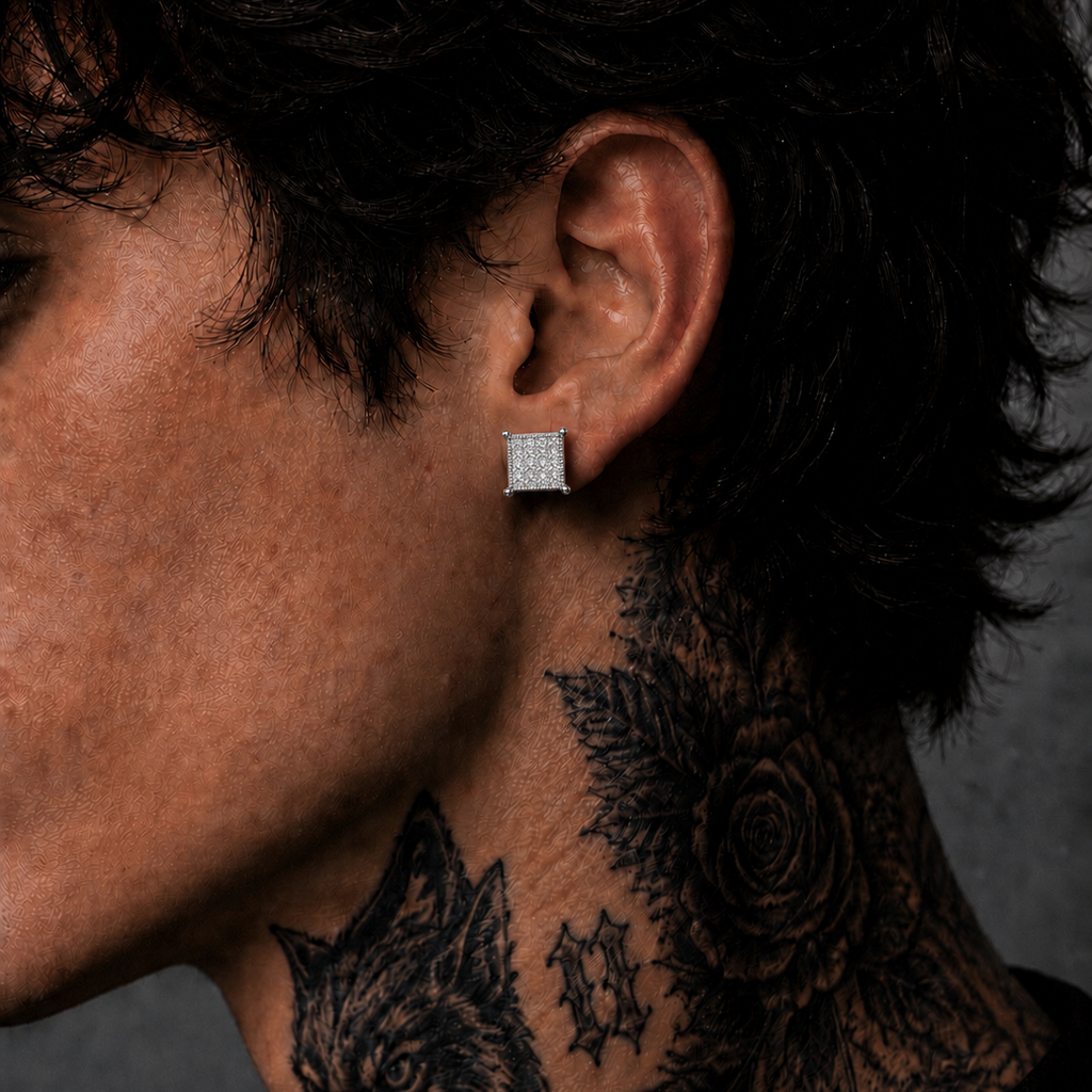 Elegance Craft Iced Out Studs
