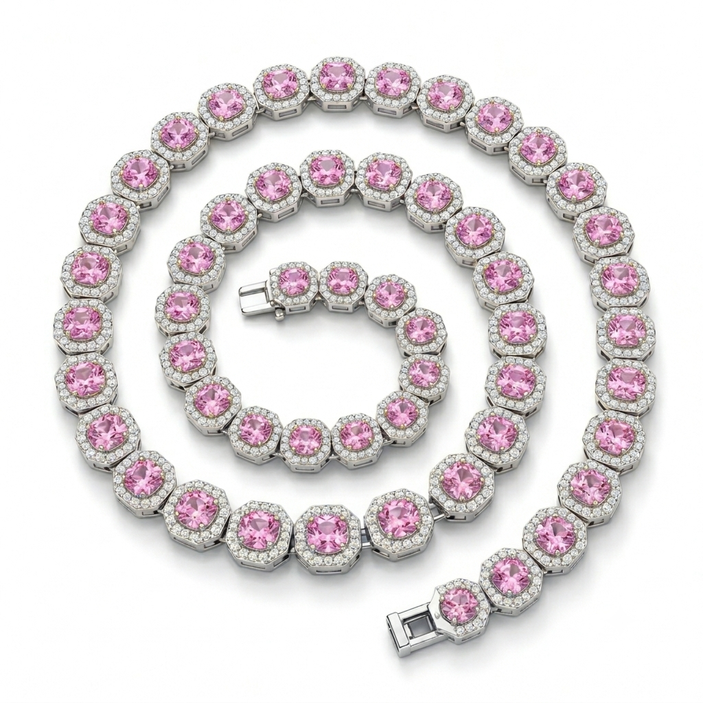 Carter Iced Out Tennis Chain (Preorder)