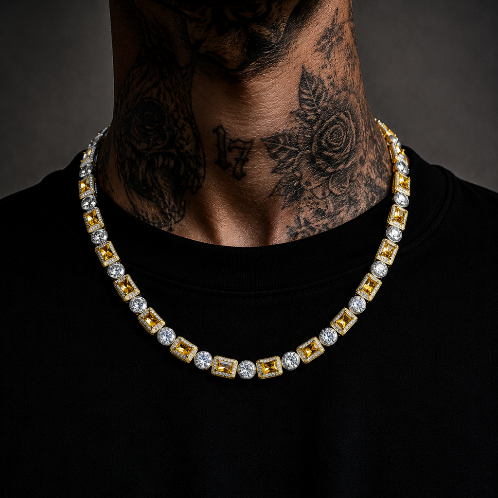 Squats Iced Out Tennis Chain (Preorder)