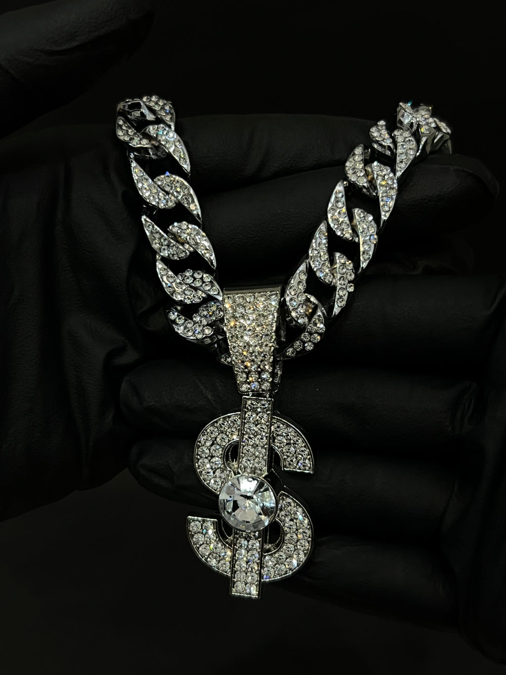 Dollar Ice Frost Pendant