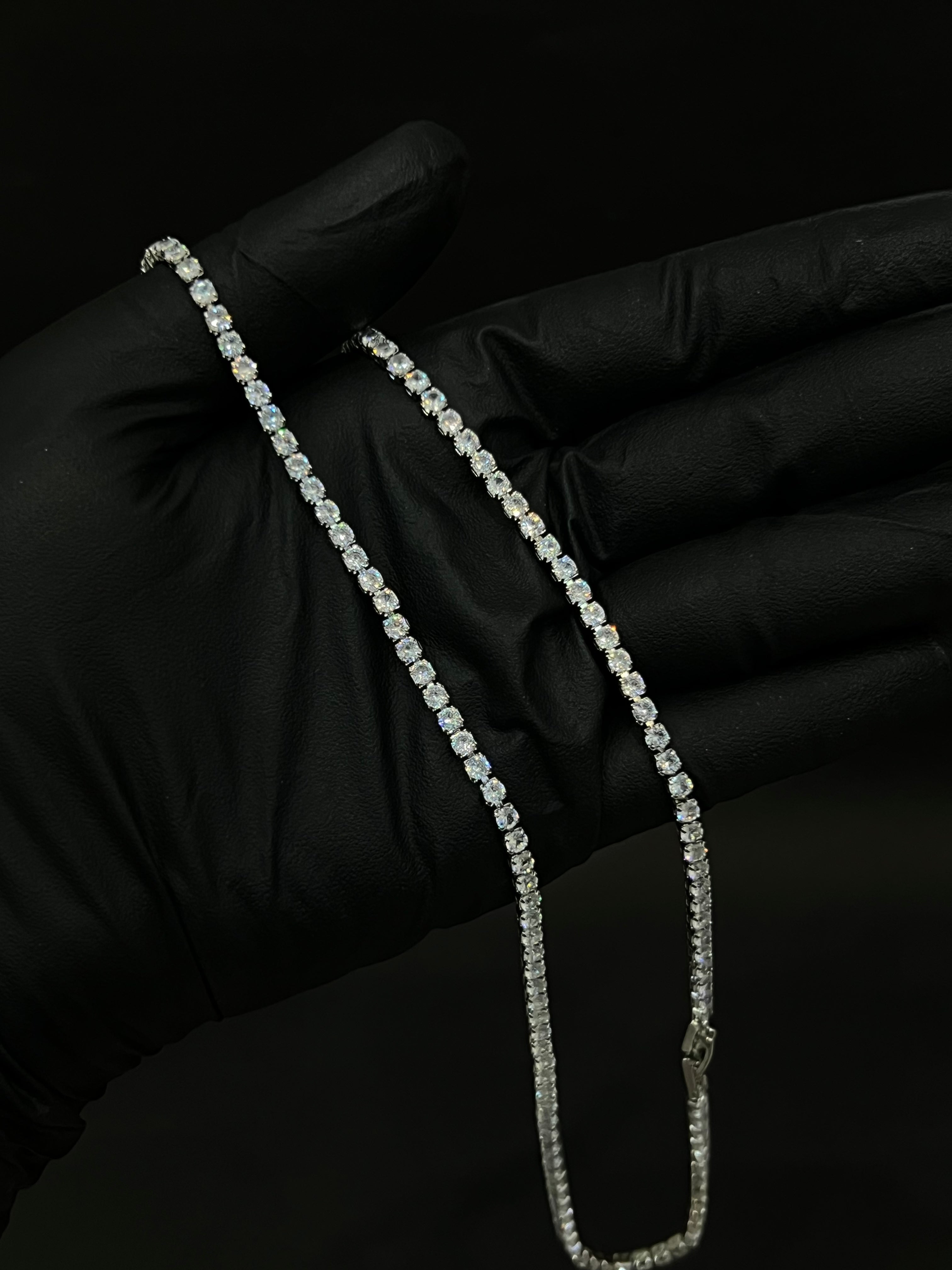 Magnus Sleek Iced Out Tennis Chain