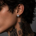Vampire Iced Out Studs
