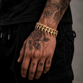 Astra Iced Out Prism Cuban Bracelet
