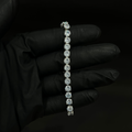 Grippin Sapphire  Iced Sleek Bracelet