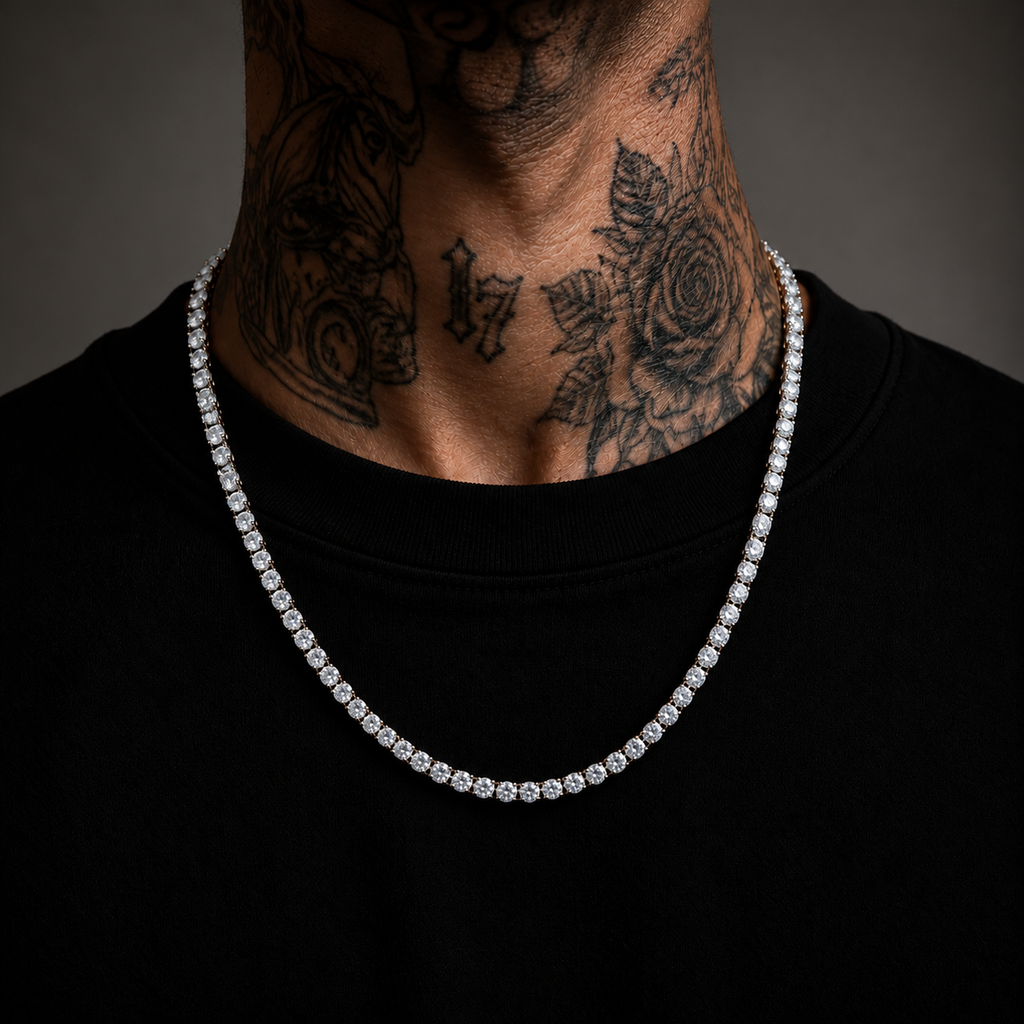 Magnus Sleek Iced Out Tennis Chain