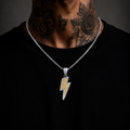 Scalp Thunder Iced Out Pendant