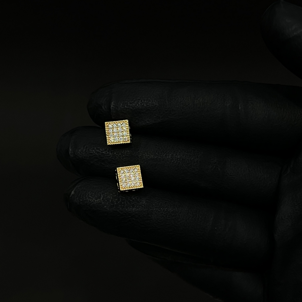 Stealth Iced Out Studs